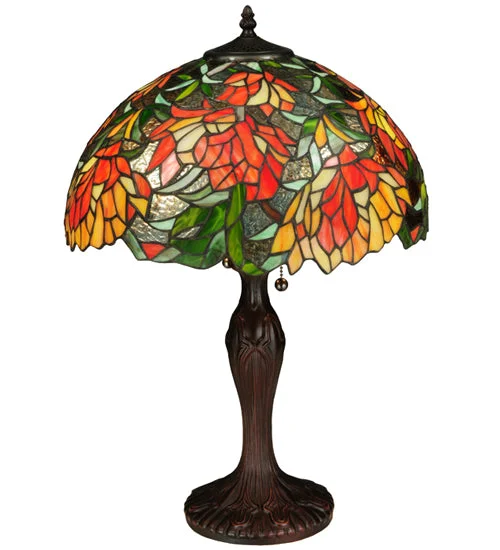 gothic style table lamps with dark finishes for a mysterious lookgothic style table lamps with dark finishes for a mysterious lookMeyda Lighting 134534 23"H Lamella Table Lamp