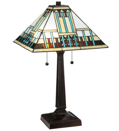 glass table lamps with a frosted surface for soft light diffusionglass table lamps with a frosted surface for soft light diffusionMeyda Lighting 138119 23"H Prairie Peaks Table Lamp