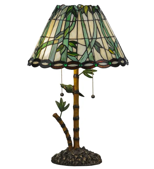 asian inspired table lamps with bamboo accents for a zen atmosphereasian inspired table lamps with bamboo accents for a zen atmosphereMeyda Lighting 138588 24"H Loro Paraiso Table Lamp