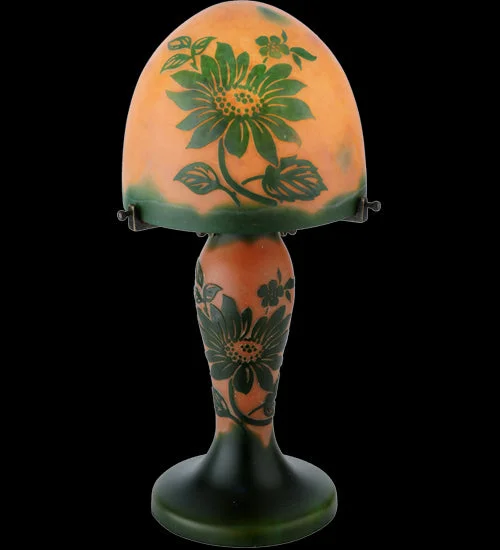 rustic farmhouse table lamps for cozy kitchensrustic farmhouse table lamps for cozy kitchensMeyda Lighting 13993 15"H Galle Clarissa Lighted Base Table Lamp