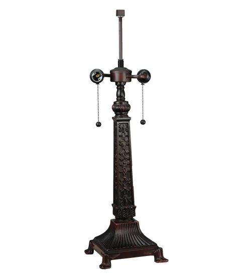 bohemian table lamps with colorful patterns for eclectic bedroomsbohemian table lamps with colorful patterns for eclectic bedroomsMeyda Lighting 141831 27" High Decorative Mission Table Lamp Base