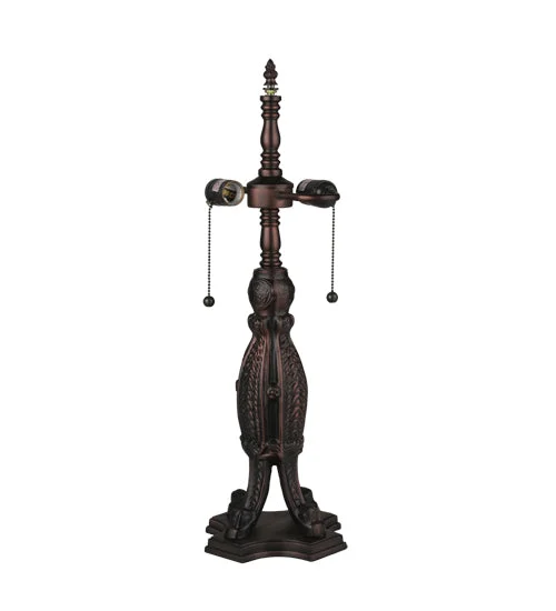 glass table lamps with a frosted surface for soft light diffusionglass table lamps with a frosted surface for soft light diffusionMeyda Lighting 19950 24' Empire Table Lamp Base/2LT "S" Clster