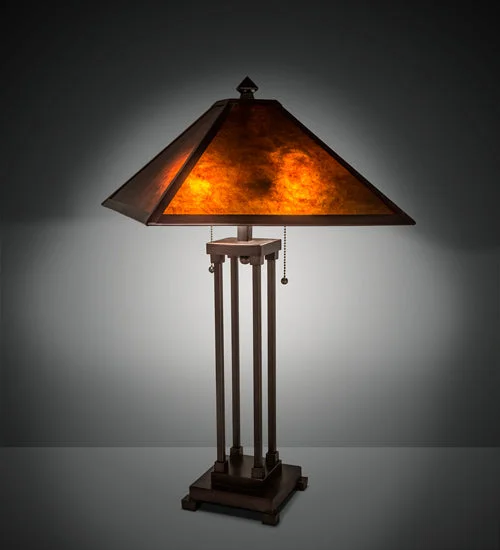 asian inspired table lamps with bamboo accents for a zen atmosphereasian inspired table lamps with bamboo accents for a zen atmosphereMeyda Lighting 218344 28" High Mission Prime Table Lamp