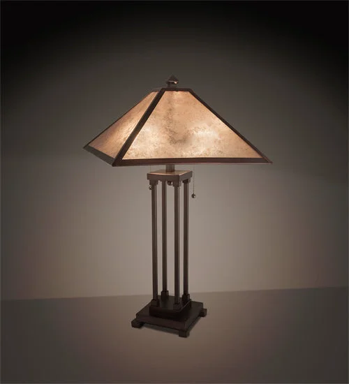 metal table lamps with a matte black finish for a sleek appearancemetal table lamps with a matte black finish for a sleek appearanceMeyda Lighting 218345 28" High Mission Prime Table Lamp