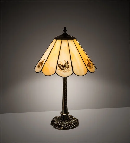 fabric table lamps with a linen shade for a relaxed and breathable lookfabric table lamps with a linen shade for a relaxed and breathable lookMeyda Lighting 218831 21" High Butterfly Table Lamp