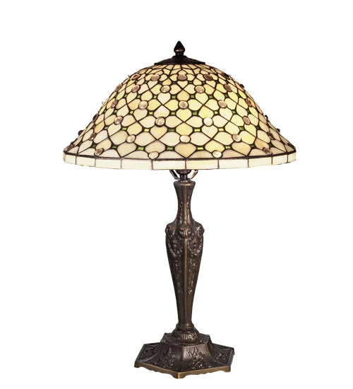 art deco table lamps with geometric shapes for a retro touchart deco table lamps with geometric shapes for a retro touchMeyda Lighting 37782 22"H Diamond & Jewel Table Lamp
