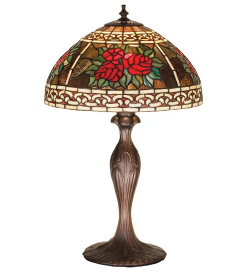 leather table lamps with a distressed texture for a rugged charmleather table lamps with a distressed texture for a rugged charmMeyda Lighting 37789 22.5"H Roses & Scrolls Table Lamp