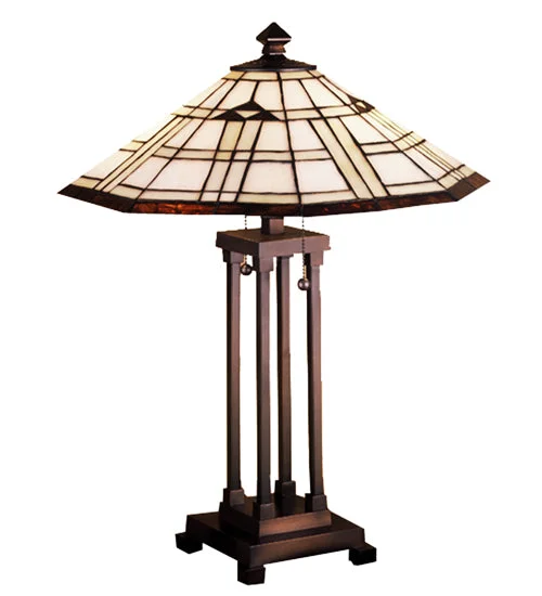 mid century modern table lamps with iconic designs for a stylish studymid century modern table lamps with iconic designs for a stylish studyMeyda Lighting 50281 24"H Arrowhead Mission Table Lamp