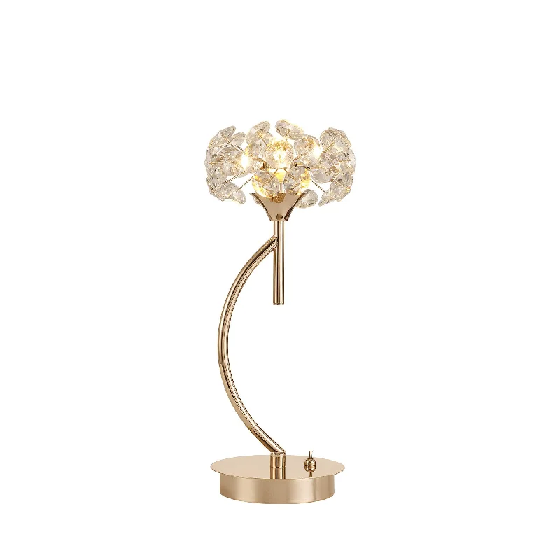 industrial style table lamps with exposed bulbs for loft apartmentsindustrial style table lamps with exposed bulbs for loft apartmentsNelson Lighting NLK15459 Paris 1 Light Table Lamp French Gold Crystal