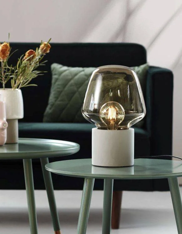 fabric table lamps with a linen shade for a relaxed and breathable lookfabric table lamps with a linen shade for a relaxed and breathable lookNordlux Christina Table Lamp Light Grey