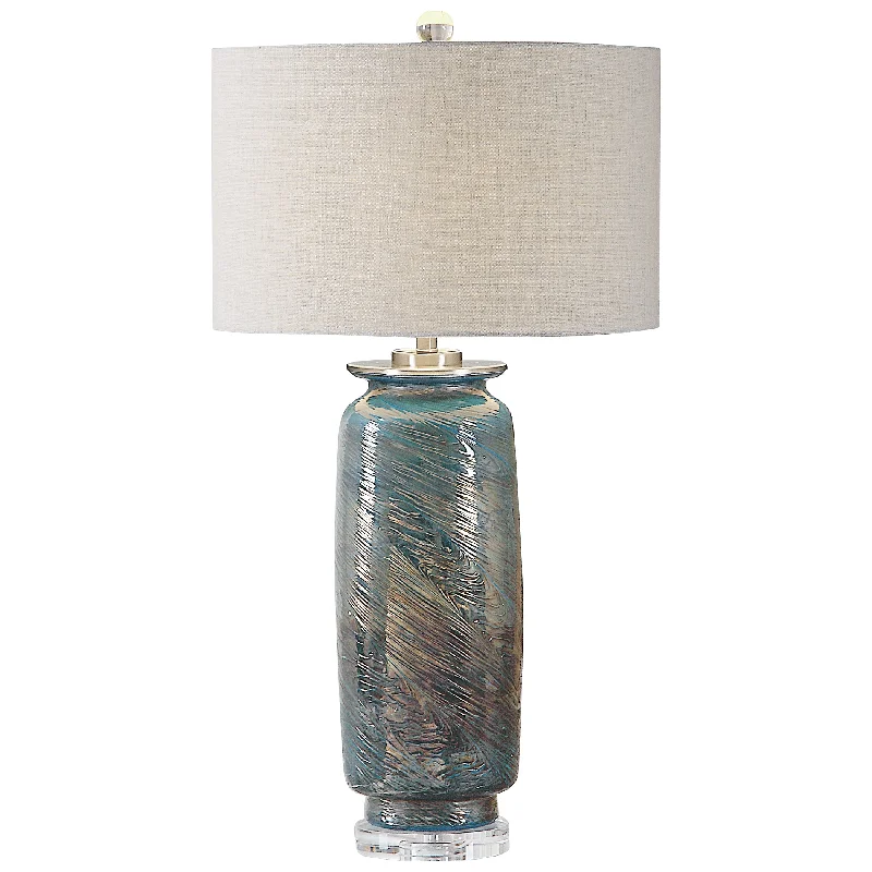 art deco table lamps with geometric shapes for a retro touchart deco table lamps with geometric shapes for a retro touchOLESYA SWIRL GLASS TABLE LAMP