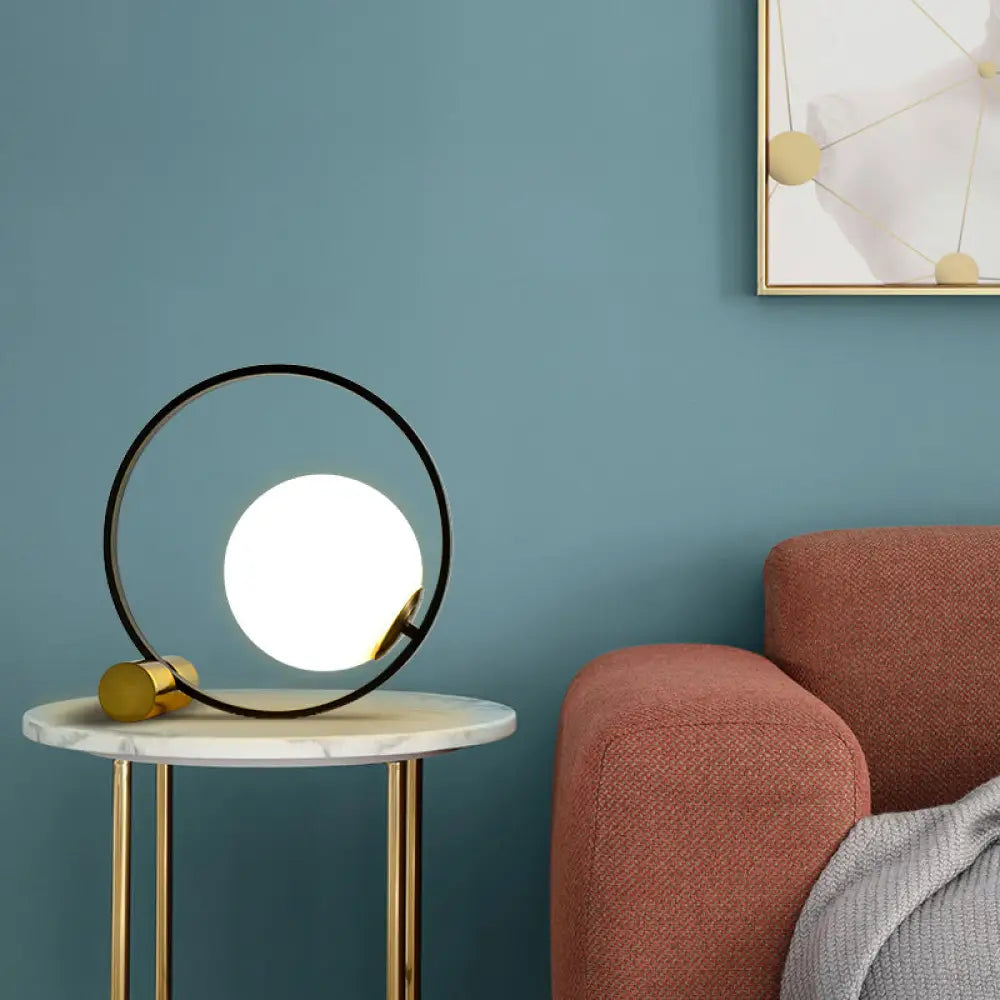 art deco table lamps with geometric shapes for a retro touchart deco table lamps with geometric shapes for a retro touchSleek Black Bedside Table Lamp: Ring and Ball Night Light in Simplicity White Glass