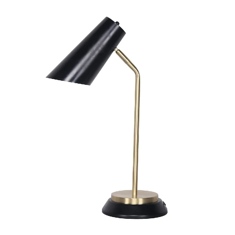 victorian style table lamps with ornate details for traditional homesvictorian style table lamps with ornate details for traditional homesSarantino Electric Reading Light Table Lamp Brass Finish - Black