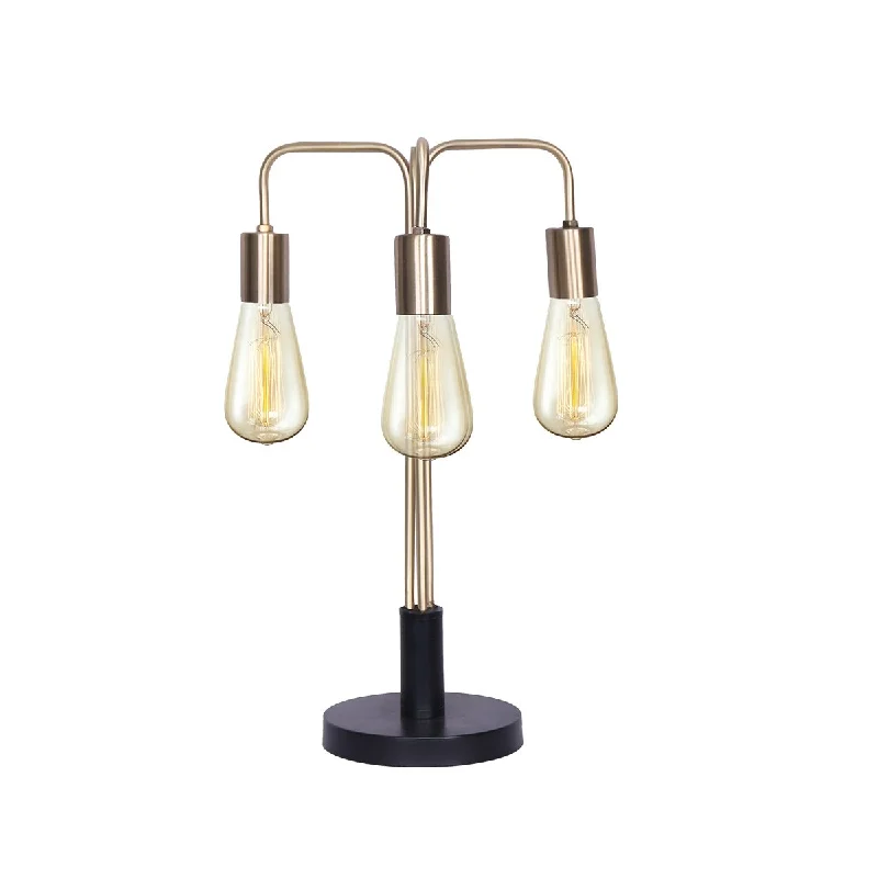 coastal style table lamps with nautical elements for beach housescoastal style table lamps with nautical elements for beach housesSarantino Exposed Bulb Industrial Table Lamp