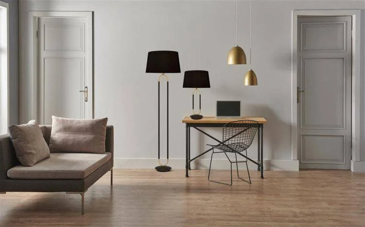 gothic style table lamps with dark finishes for a mysterious lookgothic style table lamps with dark finishes for a mysterious lookSearchlight Jazz Table Lamp - Satin Brass| Black & Black Velvet Shade