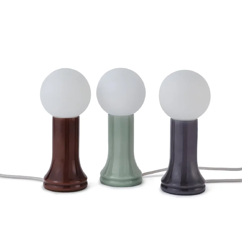 glass table lamps with a frosted surface for soft light diffusionglass table lamps with a frosted surface for soft light diffusionTala Shore Table Lamp