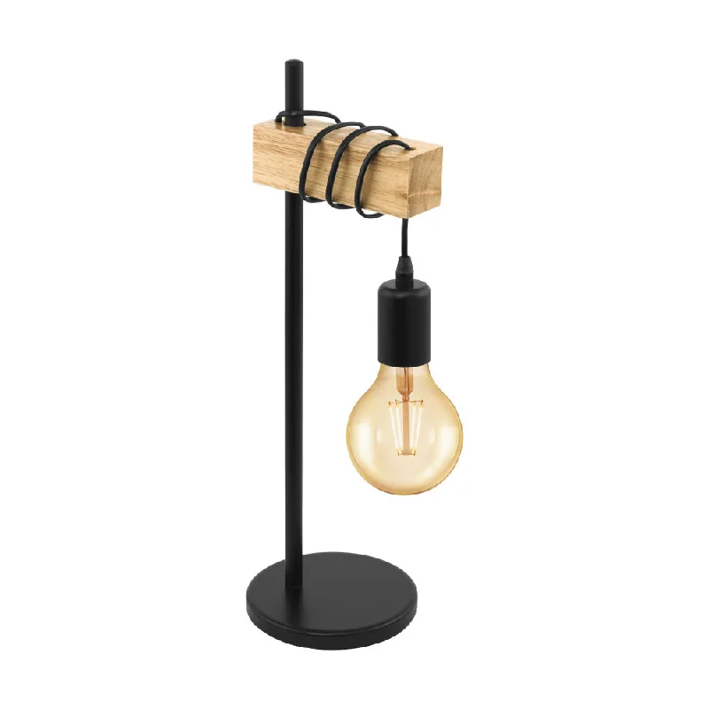 ceramic table lamps with hand painted designs for an artistic touchceramic table lamps with hand painted designs for an artistic touchTownshend Black and Timber Table Lamp