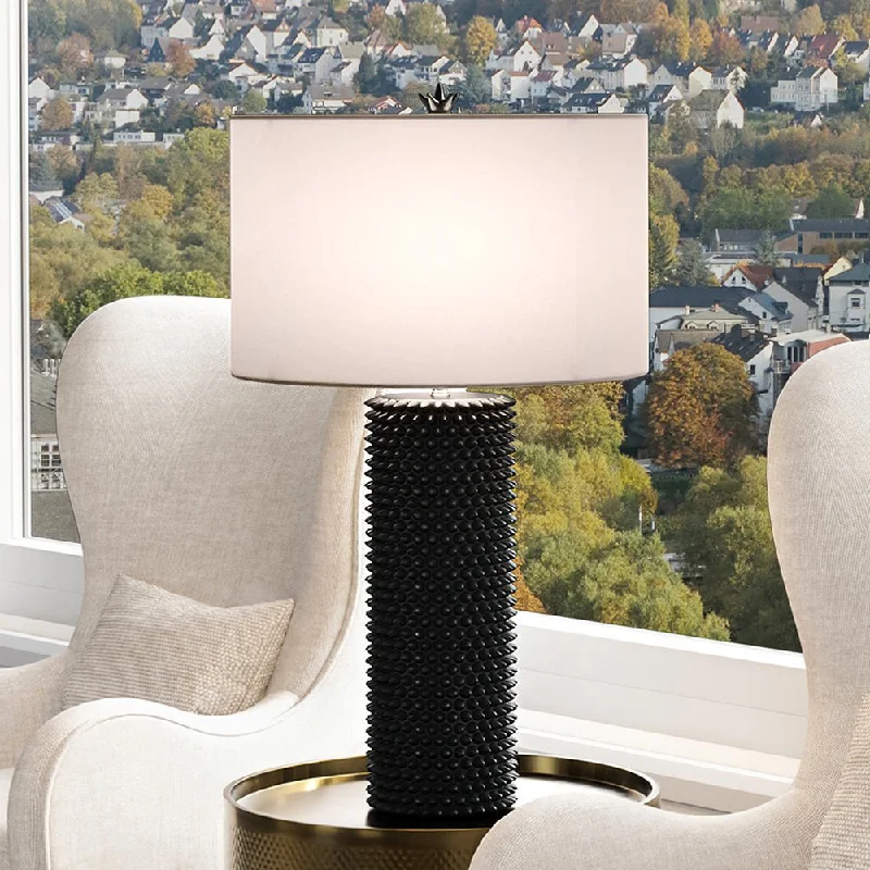 asian inspired table lamps with bamboo accents for a zen atmosphereasian inspired table lamps with bamboo accents for a zen atmosphereUEX7461 Mid-Century Modern Table Lamp 16.5''W x 16.5''D x 29.5''H, Black Finish, Gallup Collection