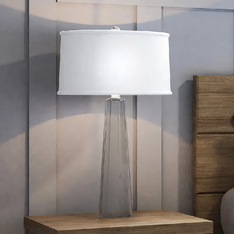 modern minimalist table lamps for contemporary living roomsmodern minimalist table lamps for contemporary living roomsUEX7570 Glam Table Lamp 18''W x 18''D x 32''H, Clear Finish, Meredith Collection