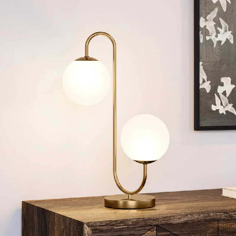 industrial style table lamps with exposed bulbs for loft apartmentsindustrial style table lamps with exposed bulbs for loft apartmentsUEX7582 Mid-Century Modern Table Lamp 13''W x 10''D x 22''H, Aged Brass Finish, Sewanee Collection
