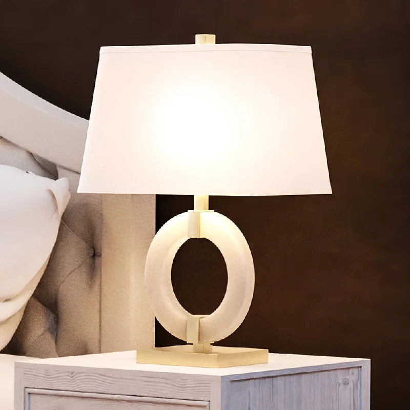 art deco table lamps with geometric shapes for a retro touchart deco table lamps with geometric shapes for a retro touchUEX7660 Contemporary Table Lamp 15''W x 9''D x 23''H, White and Brass Finish, Manzanita Collection