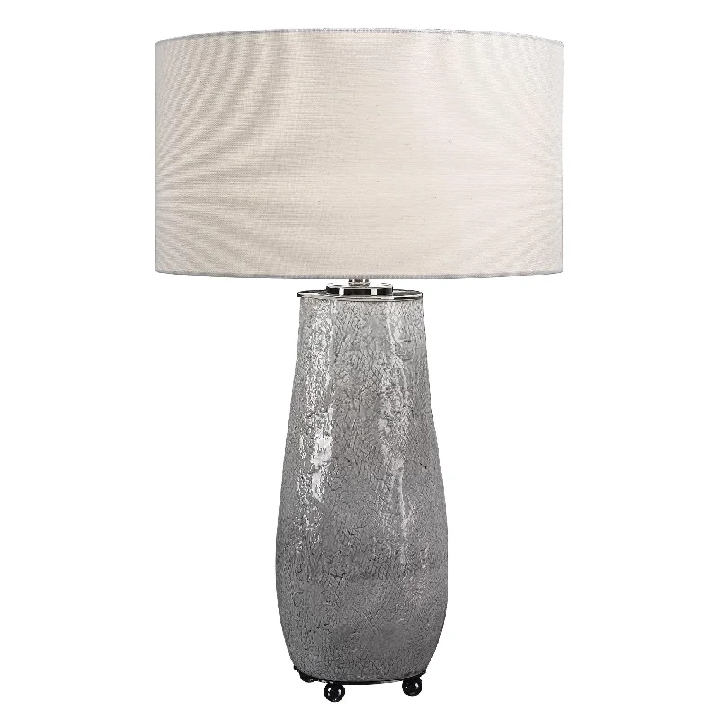 mid century modern table lamps with iconic designs for a stylish studymid century modern table lamps with iconic designs for a stylish studyBalkana Aged Gray Table Lamp