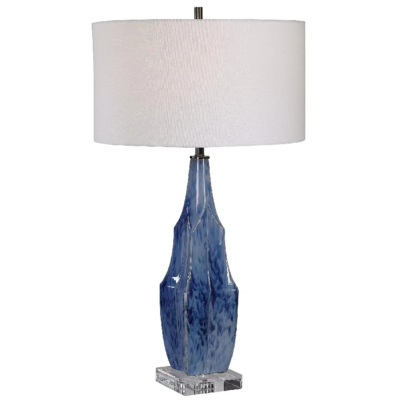 gothic style table lamps with dark finishes for a mysterious lookgothic style table lamps with dark finishes for a mysterious lookEverard Blue Table Lamp