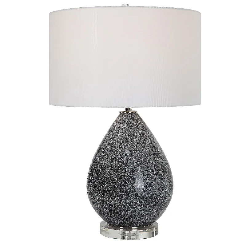 coastal style table lamps with nautical elements for beach housescoastal style table lamps with nautical elements for beach housesNebula Speckled Glaze Table Lamp