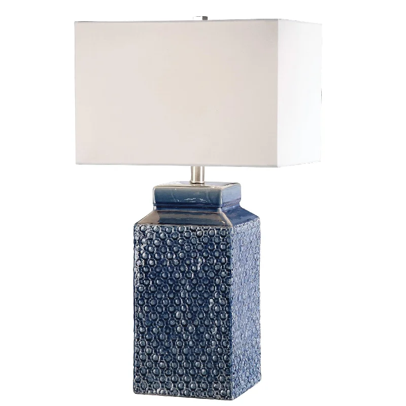 wooden table lamps with natural grain for a warm and organic feelwooden table lamps with natural grain for a warm and organic feelPero Sapphire Blue Lamp