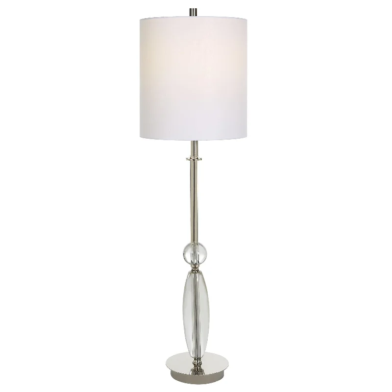 wooden table lamps with natural grain for a warm and organic feelwooden table lamps with natural grain for a warm and organic feelSceptre Crystal Buffet Lamp