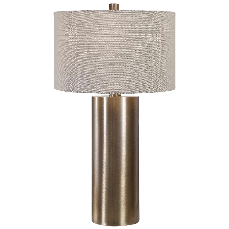 crystal table lamps with dazzling prisms for a glamorous effectcrystal table lamps with dazzling prisms for a glamorous effectTaria Brushed Brass Table Lamp