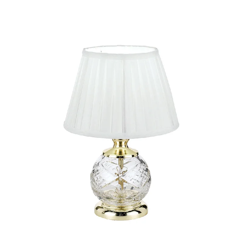 wooden table lamps with natural grain for a warm and organic feelwooden table lamps with natural grain for a warm and organic feelVivian Gold and Etched Glass Petit Table Lamp
